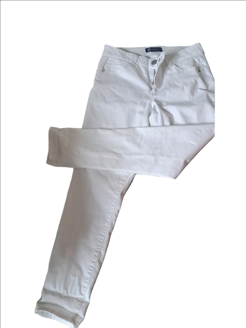 Democracy "Ab” solution jegging jeans optic white resort stretch comfort Size 10